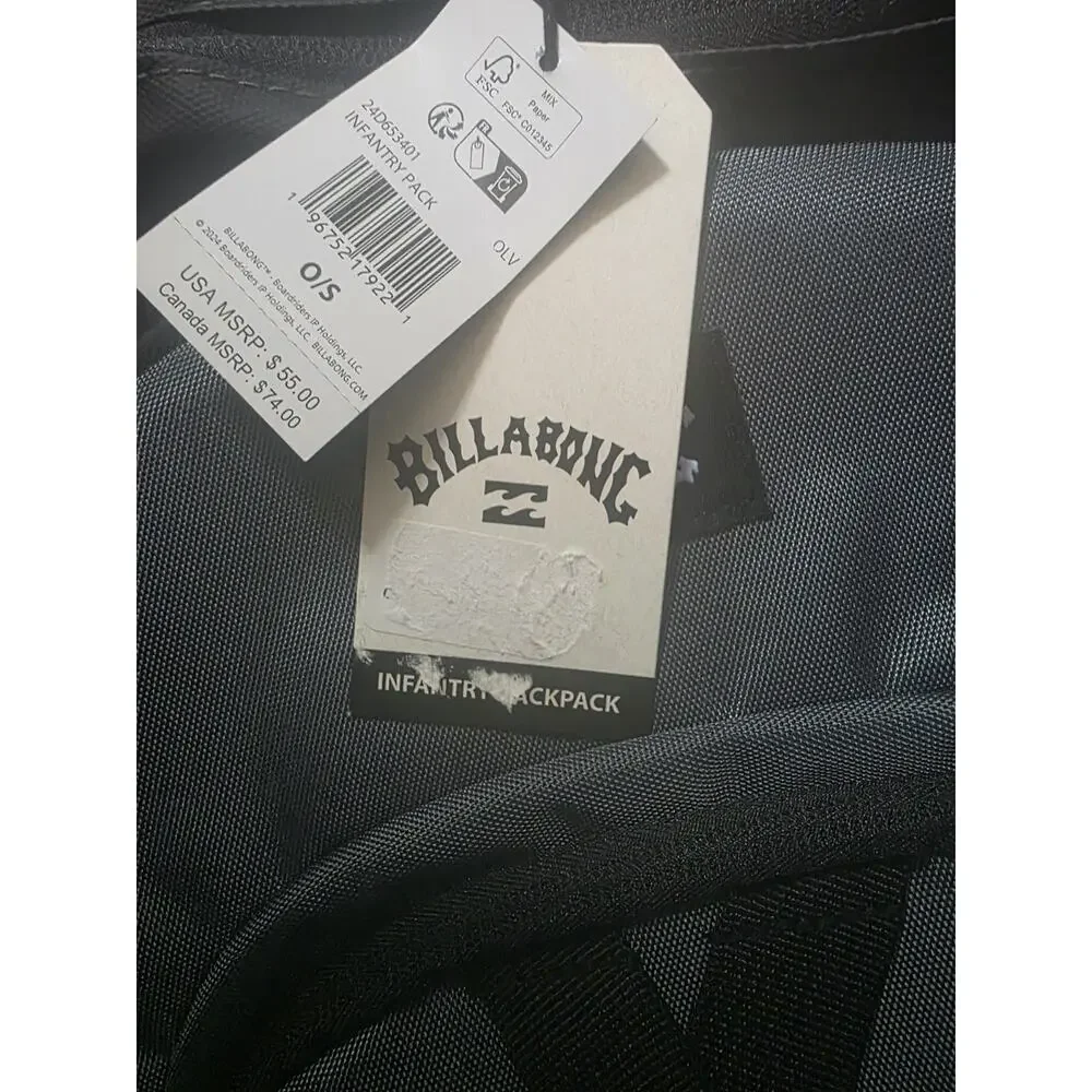 New Green Billabong Backpack